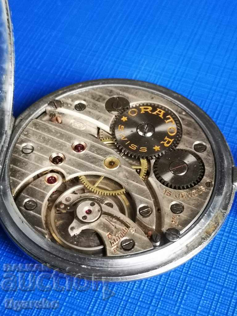 Auction Pocket watch ORATOR Auction Pocket watch ORATOR