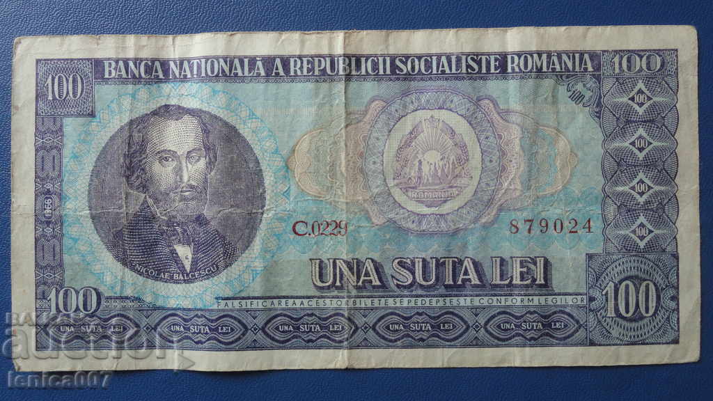 Romania 1966 - 100 lei - 5 Romania 1966 - 100 lei - 5