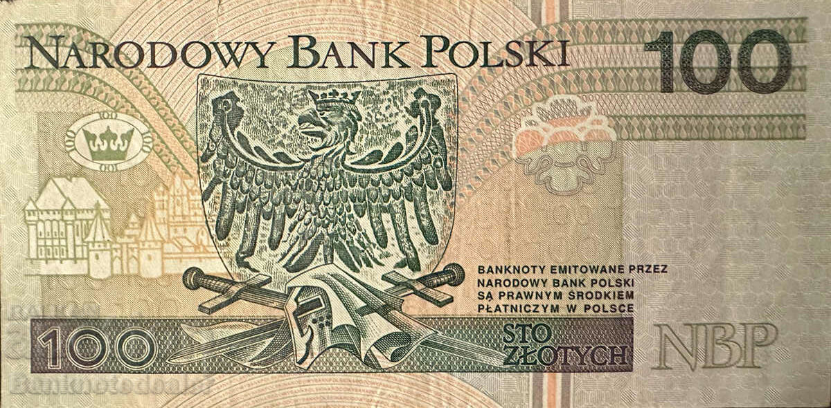 Poland 100 Zlotych 1994 Pick 176 Ref 8985 with price 75.00 BGN | € 38.35 Poland 100 Zlotych 1994 Pick 176 Ref 8985 with price 75.00 BGN | € 38.35