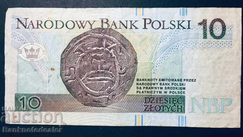 Poland 10 Zlotych 1994 Pick 173a Ref 2288 with price 14.00 BGN | € 7.16