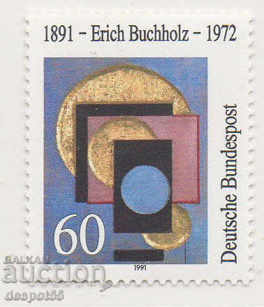 1991. GFR. 100 χρόνια από τη γέννηση του Erich Buchholz, καλλιτέχνη.