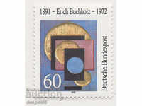 1991. ГФР. 100 год. от рождението на Ерих Буххолц, художник.