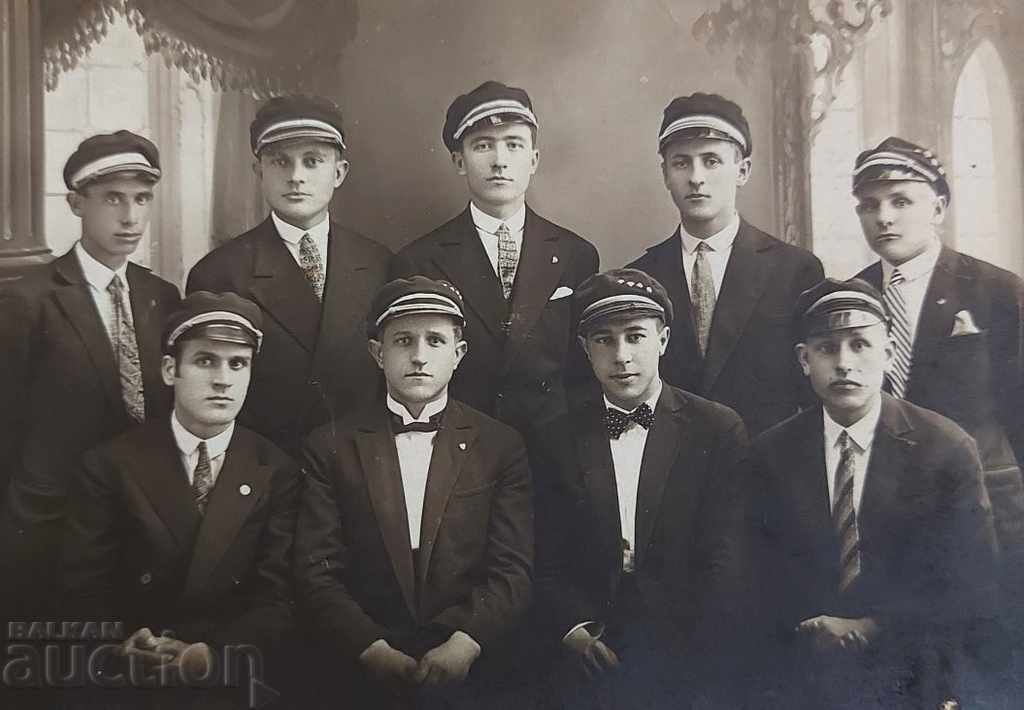 1928 STUDENT DREPT DE DREPT FOTO FOTO REGATUL BULGARIEI