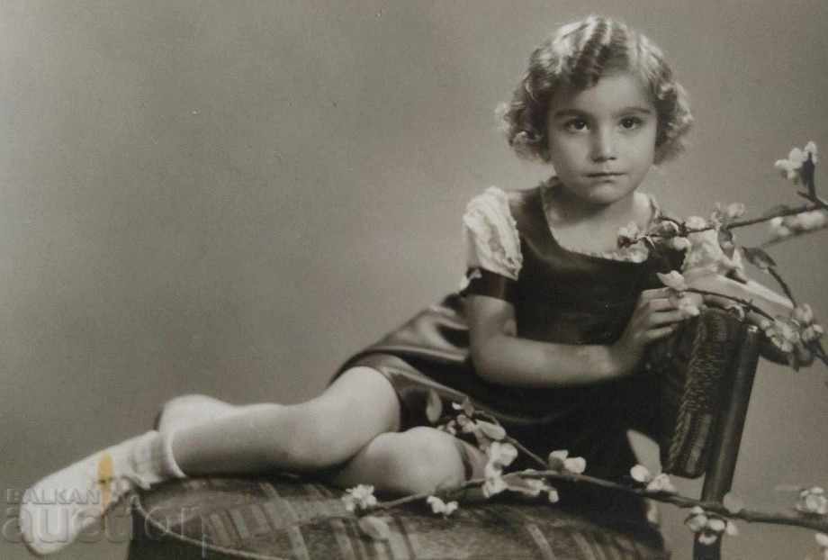 Auction OLD CHILDREN'S PHOTO PHOTO KINGDOM BULGARIA CHILD GIRL Auction OLD CHILDREN'S PHOTO PHOTO KINGDOM BULGARIA CHILD GIRL