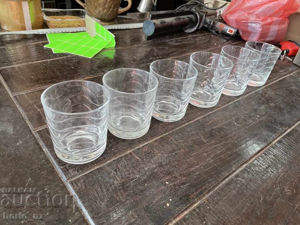 10646. SERVICE BRANDY GLASSES SOLID GLASS with price 15.00 BGN | € 7.67 10646. SERVICE BRANDY GLASSES SOLID GLASS with price 15.00 BGN | € 7.67