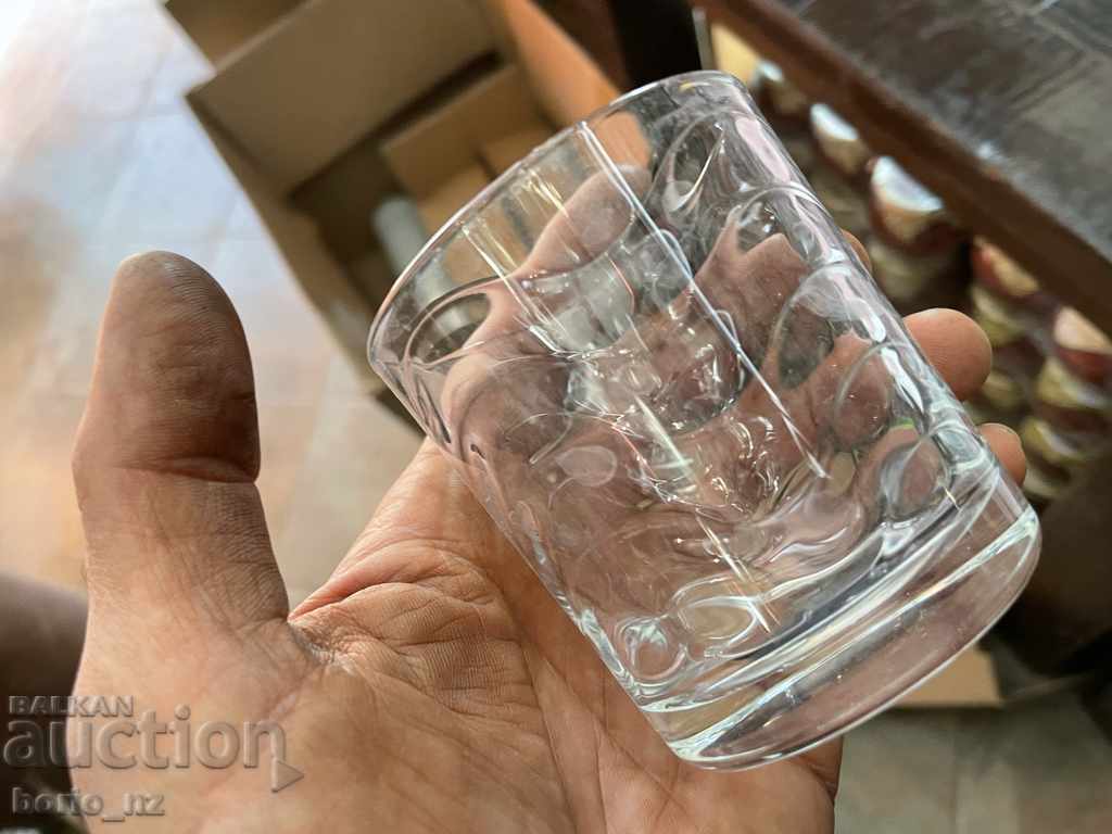 Auction 10646. SERVICE BRANDY GLASSES SOLID GLASS Auction 10646. SERVICE BRANDY GLASSES SOLID GLASS