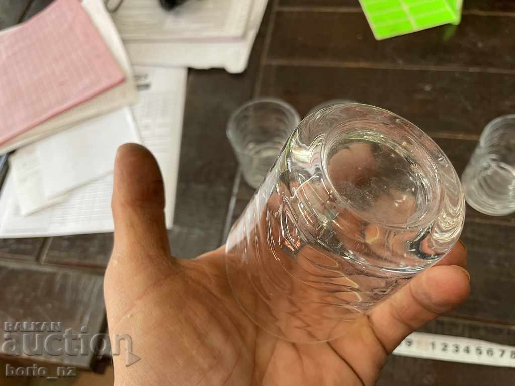 10646. SERVICE BRANDY GLASSES SOLID GLASS - 6 10646. SERVICE BRANDY GLASSES SOLID GLASS - 6