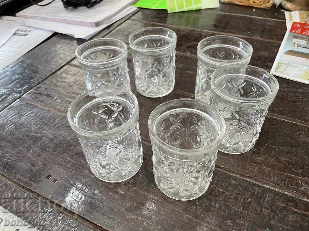 10648. SERVICE BRANDY GLASSES SOLID GLASS - 7 10648. SERVICE BRANDY GLASSES SOLID GLASS - 7