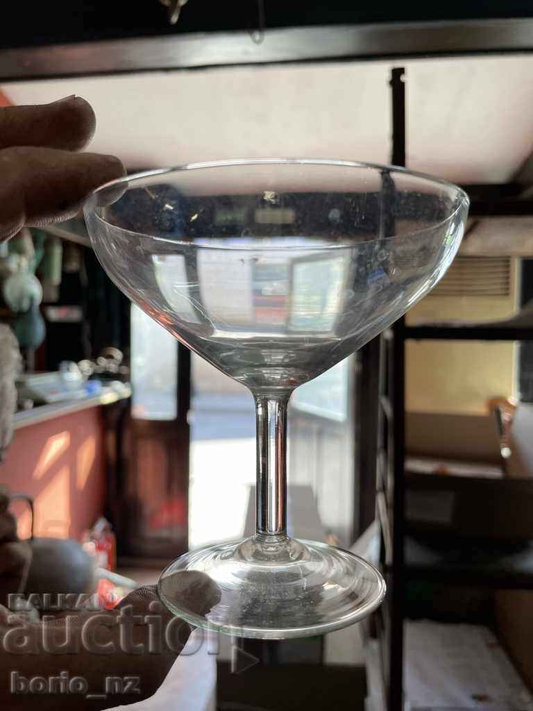 10654. OLD SERVICE COCKTAIL GLASSES GLASS - 5