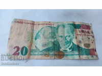 Turkey 20 pounds 2005