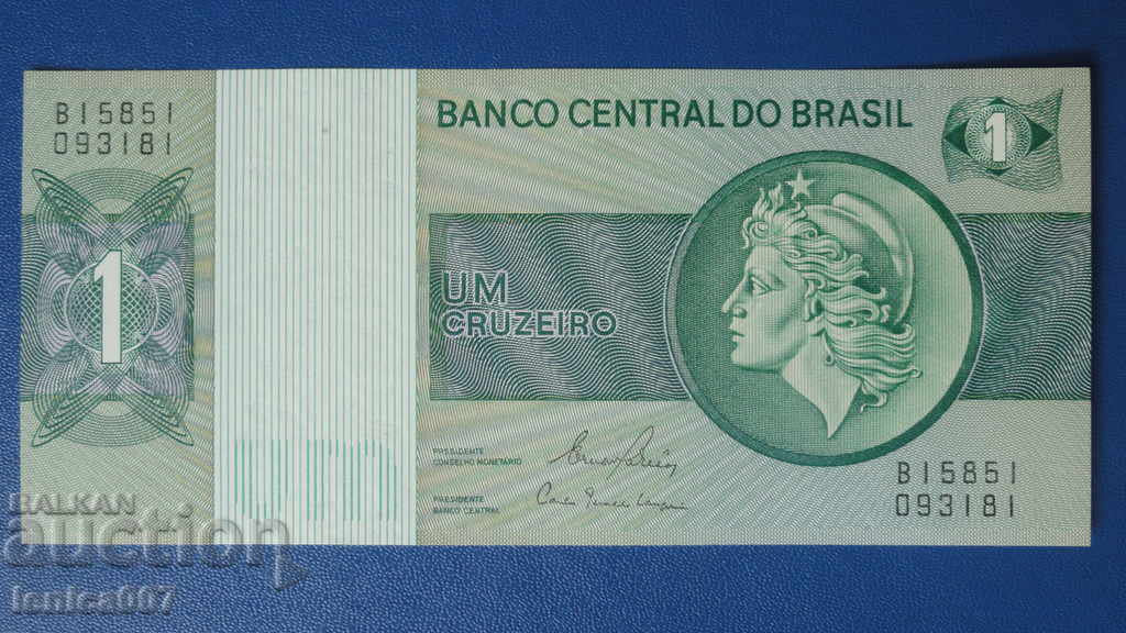 Βραζιλία 1980 - 1 kruzeĭro UNC - 5 Βραζιλία 1980 - 1 kruzeĭro UNC - 5
