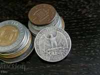 Coin - USA - 1/4 (quarter) dollar 1990