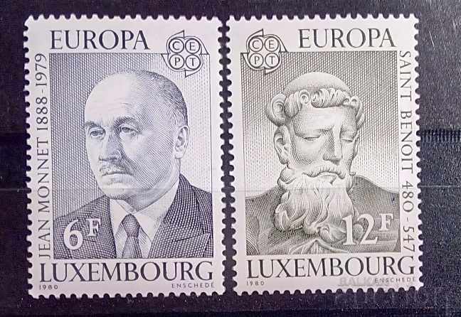 Luxembourg 1980 Europe CEPT Personalities MNH