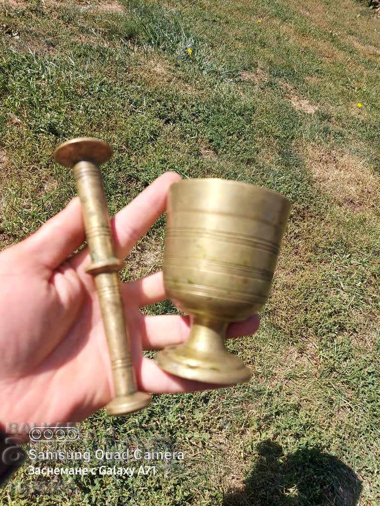 OLD BRONZE / BRASS HAVANCHE - 7