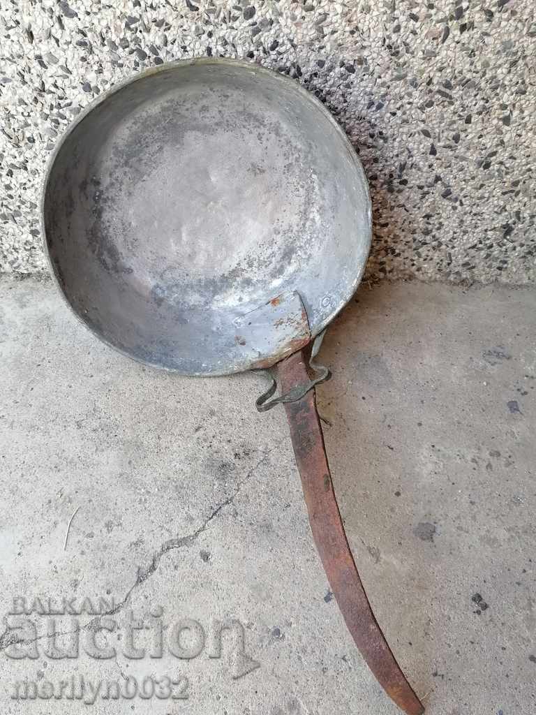 Auction Old copper pan, copper, tray, copper vessel, household vessel Auction Old copper pan, copper, tray, copper vessel, household vessel