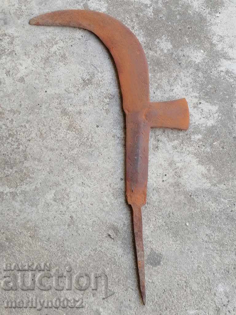 Old hand forged wagon, wrought iron - 5 Old hand forged wagon, wrought iron - 5