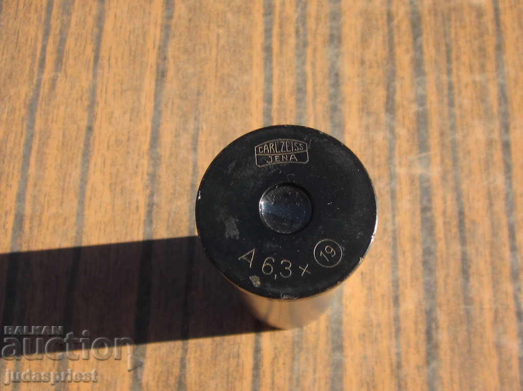 CARL ZEISS JENA A 6.3 x eyepiece lens for microscope with price 20.00 BGN | € 10.23