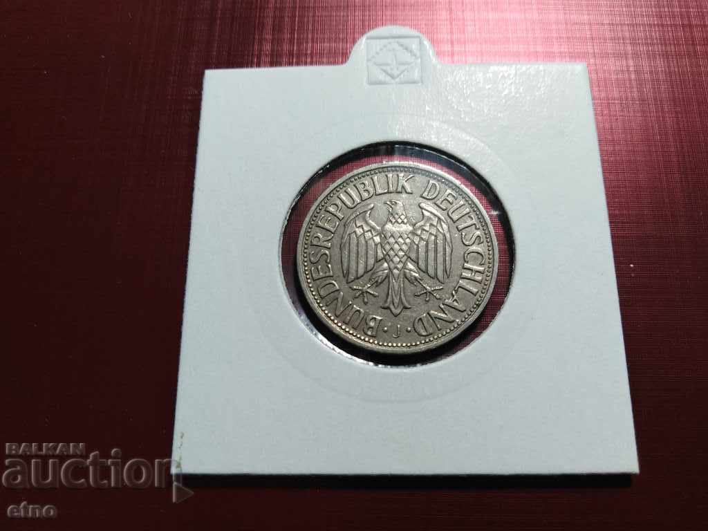 1 DEUTSCHE MARK 1954 J, 1 German mark with price 220.00 BGN | € 112.48 1 DEUTSCHE MARK 1954 J, 1 German mark with price 220.00 BGN | € 112.48