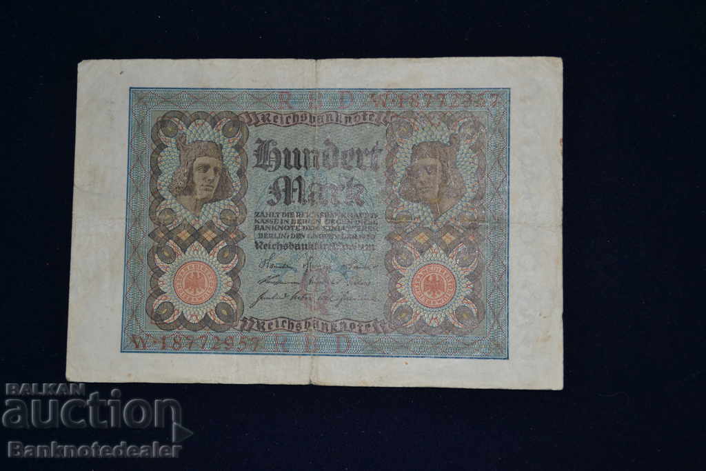 Germany 100 Mark 1920 Pick 69 Ref 2957