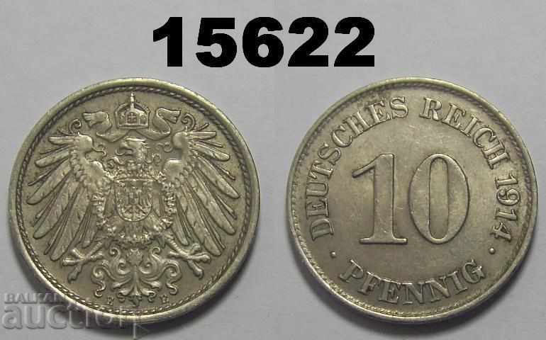 Germany 10 pfennig 1914 Is a wonderful coin