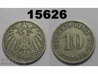 Germany 10 Phenicia 1906 J coin
