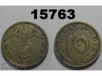 Germany 10 pfennigs 1939 G Rare