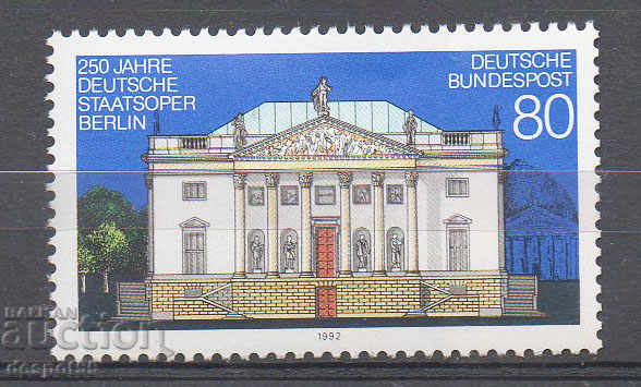 1992. GFR. 250 years of the State Opera in Berlin.