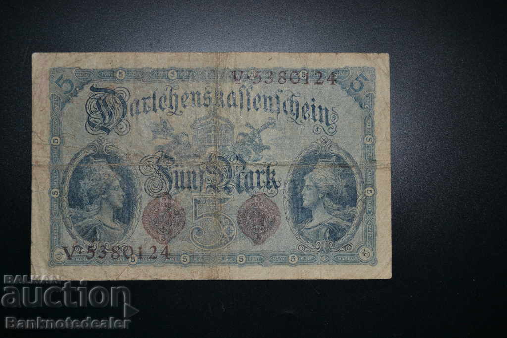 Germany 50 Mark 1914 Pick 47 Ref 0124