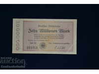 Germania Berlin 10 Millionen Mark 1923 Ref RH 60