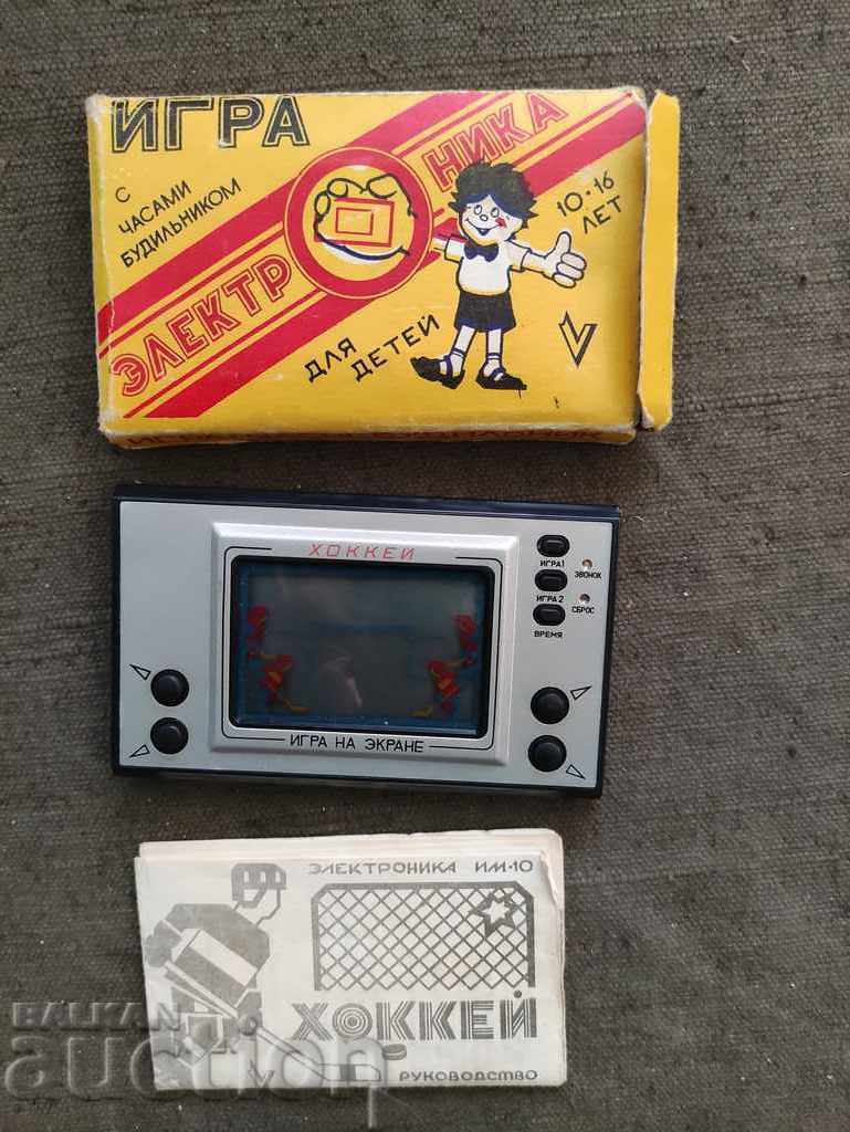 Licitație joc electronic Electronică IM-10 Hochei / Electronică IM-10