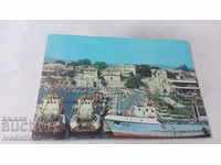 Postcard Nessebar Harbor 1988