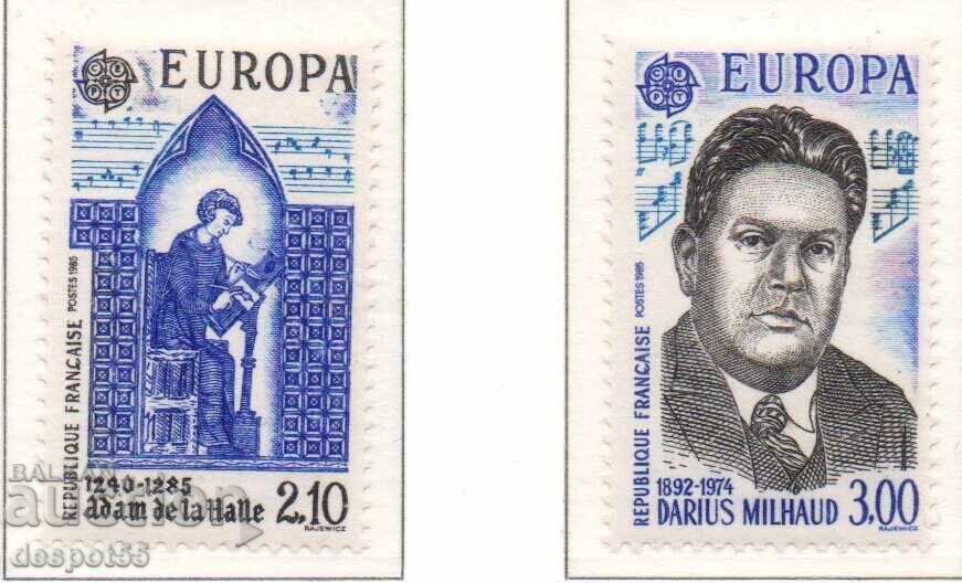 1985. France. European Year of Music 1985. France. European Year of Music