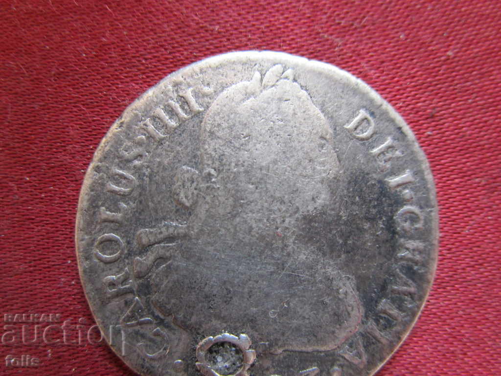 Auction  2 Reales, Spain, Silver