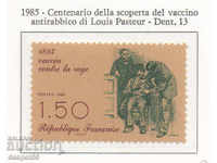 1985. Франция. 100-годишнината на ваксинацията срещу бяс.