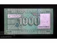 ЛИВАН - 1000 ЛИВРИ, Р-90, UNC