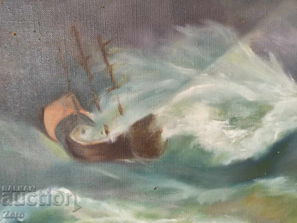 Big Old Sea Picture with price 90.00 BGN | € 46.02