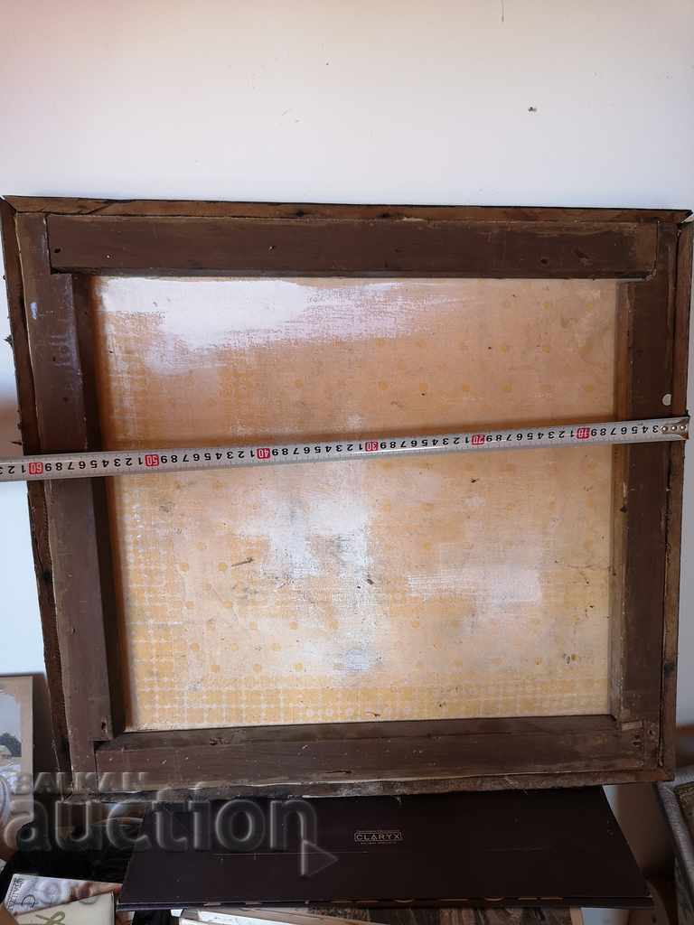 Old Painting Signed '' KM '' Oil Paints - 6