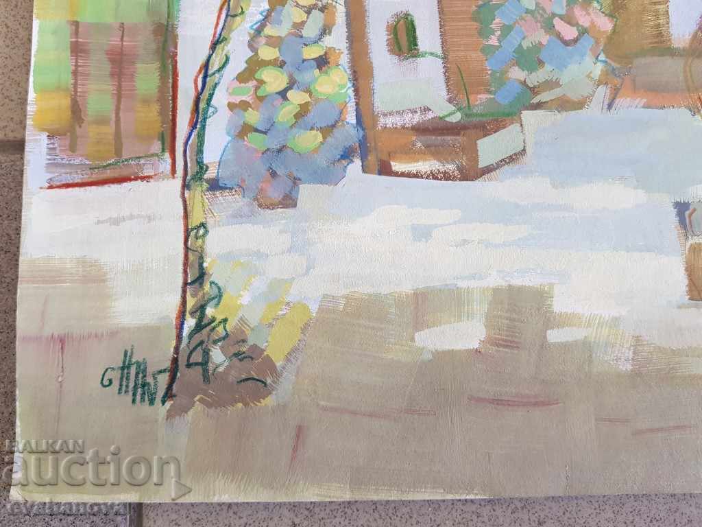 Auction Penka Nikolova a famous Bulgarian landscape painter Auction Penka Nikolova a famous Bulgarian landscape painter