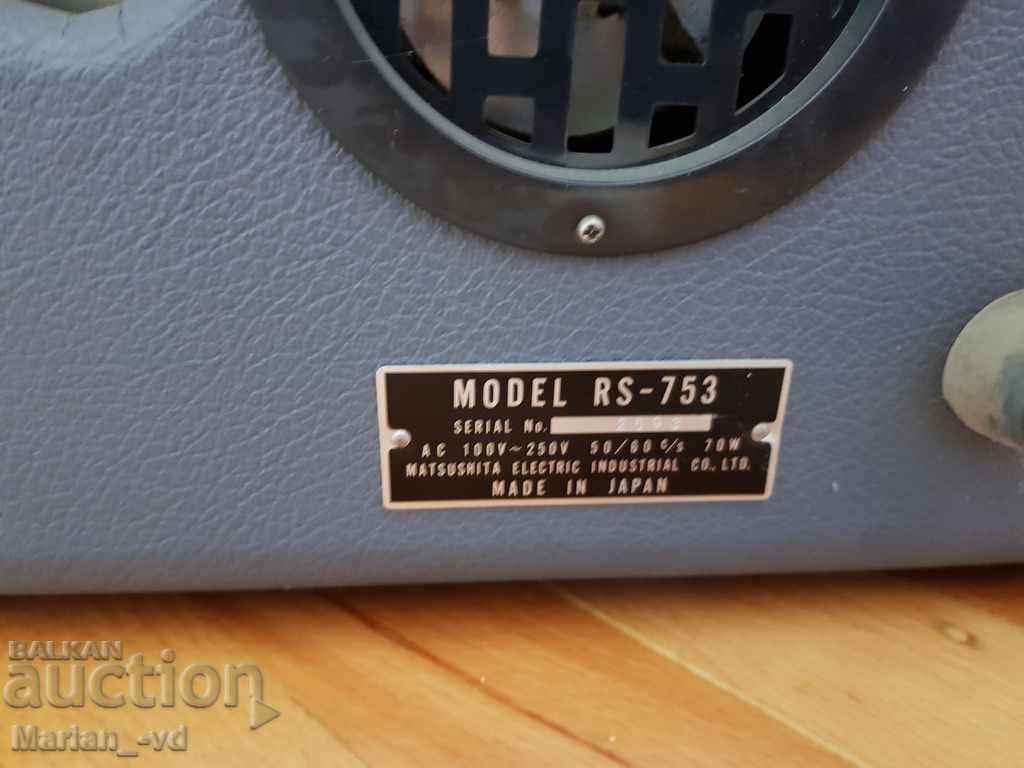 Tape recorder National model RS-753 - 5