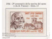 1986. France. 200 years since the birth of St. J. M. Vianney.