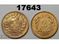 Switzerland 2 rapen 1932 coin