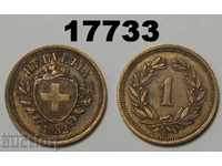 Switzerland 1 rap 1932 coin