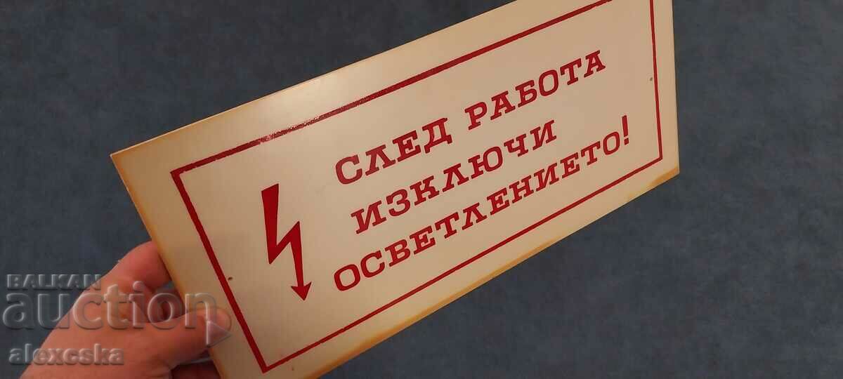 Licitație Semn social indicator