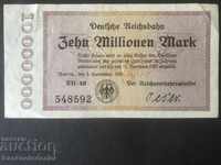 Γερμανία Βερολίνο10 Millionen Mark 1923 Ref RH48
