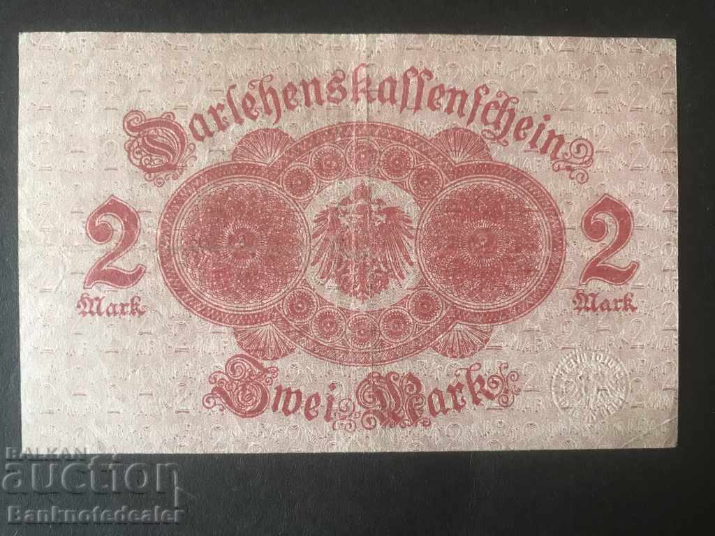 Germany 2 Mark 1914 Pick 54 Ref 7065 with price 3.00 BGN | € 1.53 Germany 2 Mark 1914 Pick 54 Ref 7065 with price 3.00 BGN | € 1.53