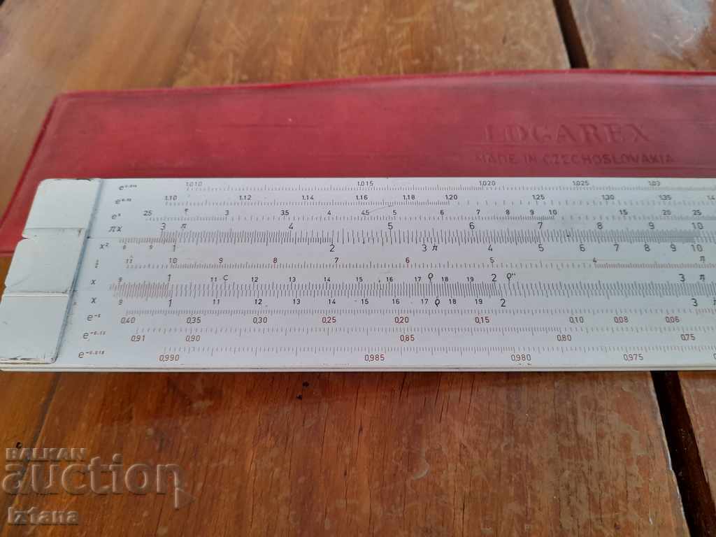Old logarithmic line Logarex - 6 Old logarithmic line Logarex - 6