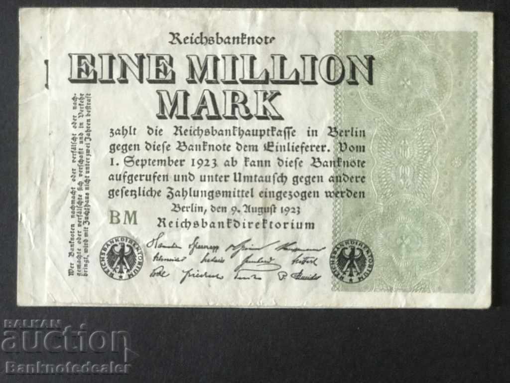 Germany 1000000 Mark 1923 Pick 102 BM
