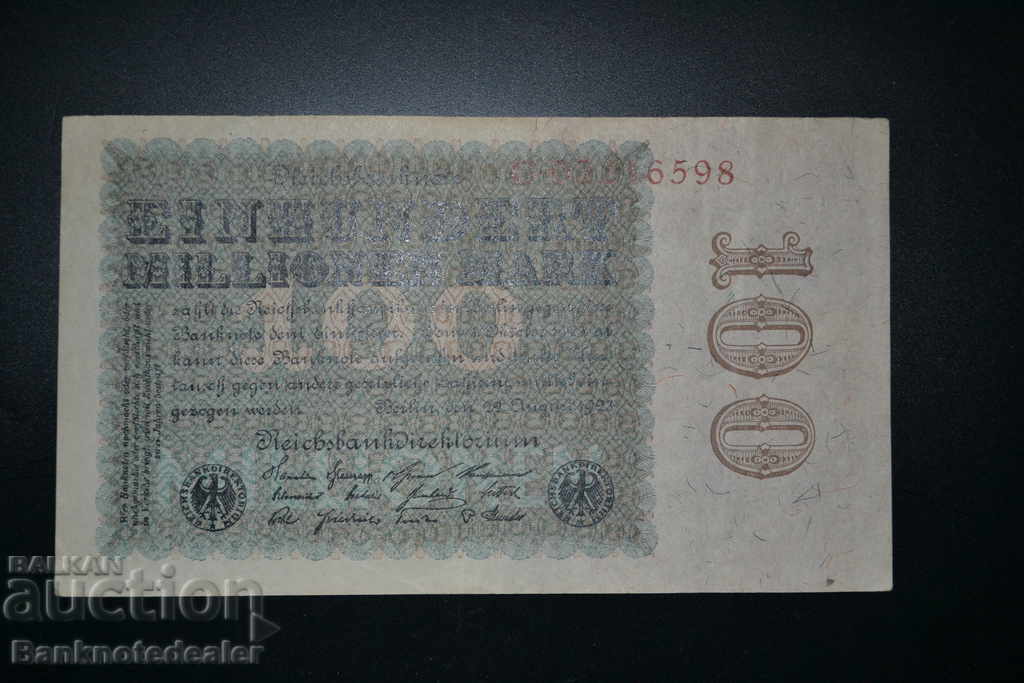 Γερμανία 100 εκατομμύρια δολάρια 1923 Επιλέξτε 107 Ref 6598