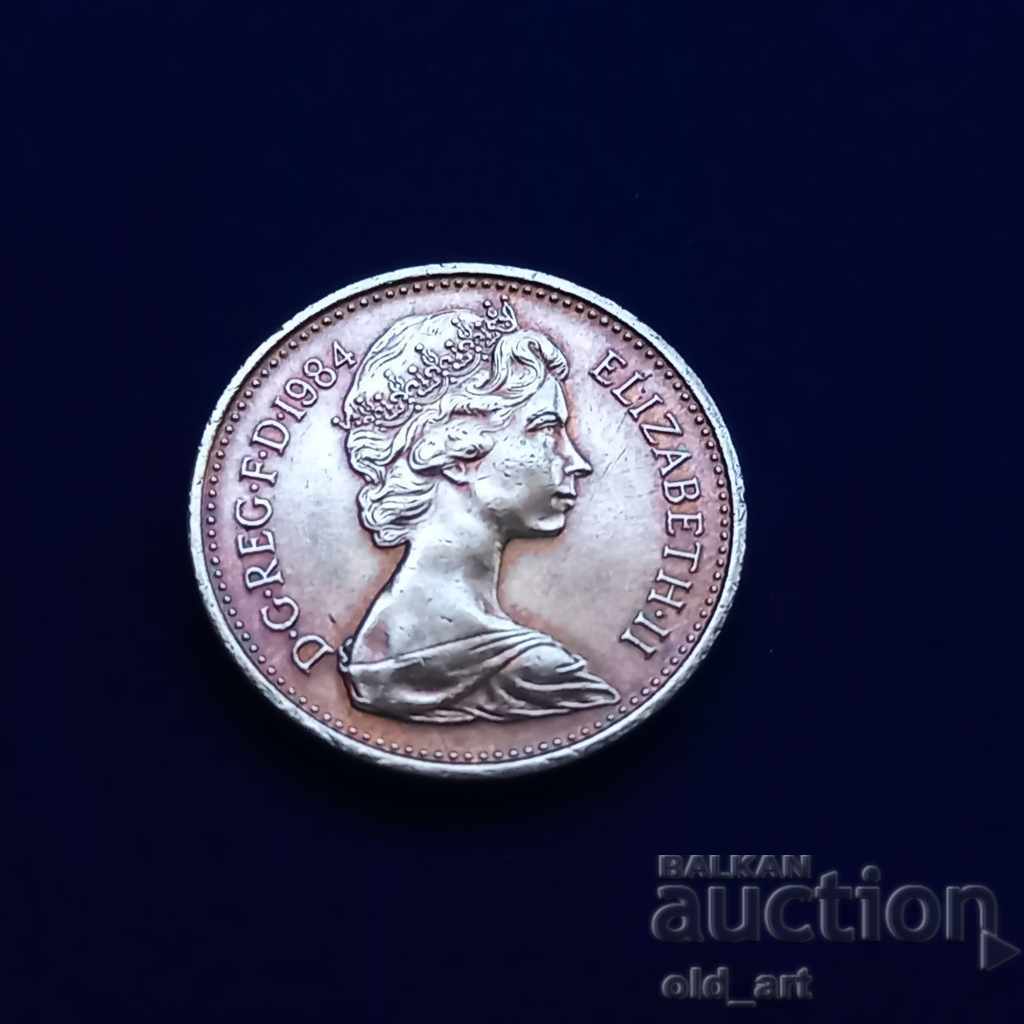 Coin - United Kingdom, 1 Penny 1984 with price 1.80 BGN | € 0.92