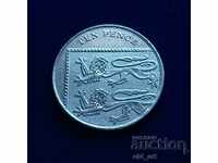 Монета - Великобритания, 10 пенса 2010 г.